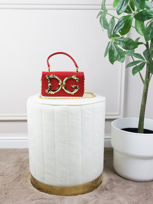Dolce & Gabbana Borsa a Tracolla DG rossa