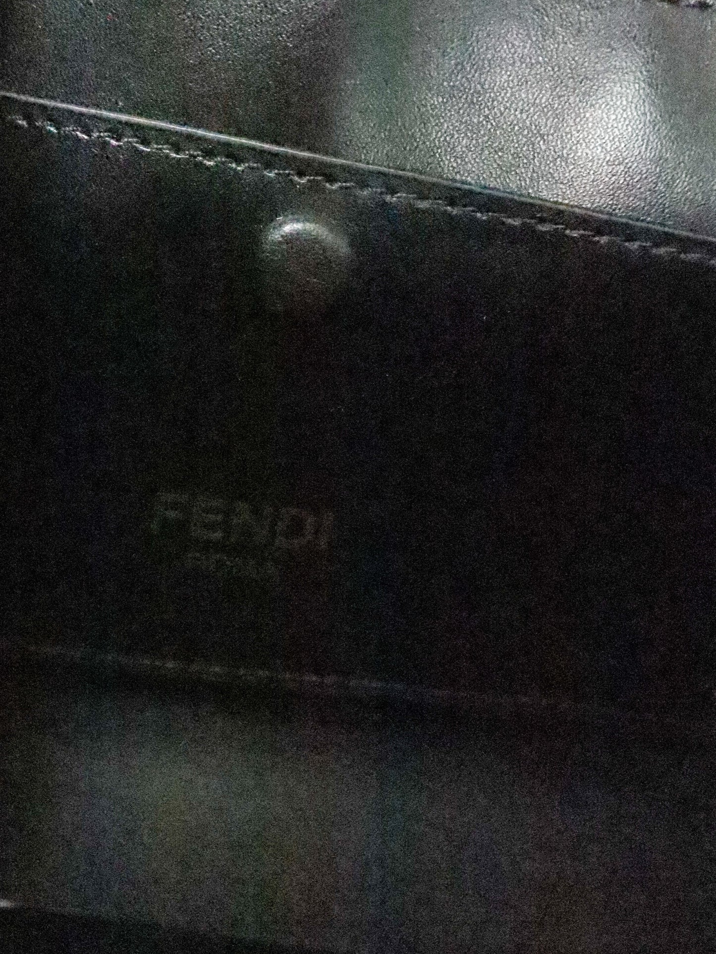 FENDI Borsa Baguette nera