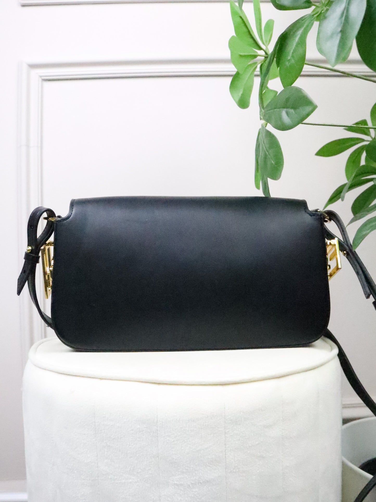 FENDI Borsa Baguette nera