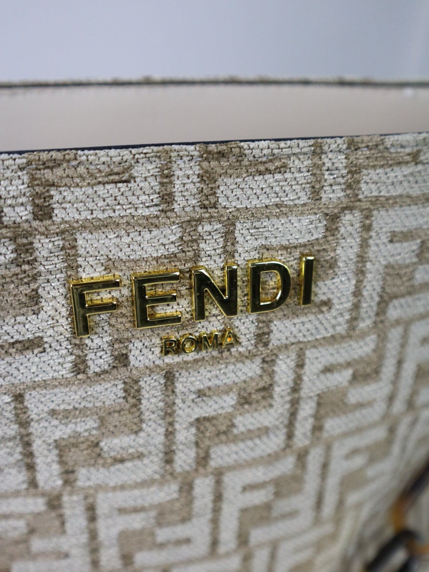 FENDI Borsa a mano Fendi O'Lock beige
