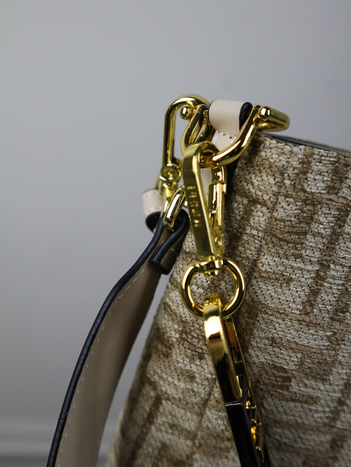FENDI Borsa a mano Fendi O'Lock beige