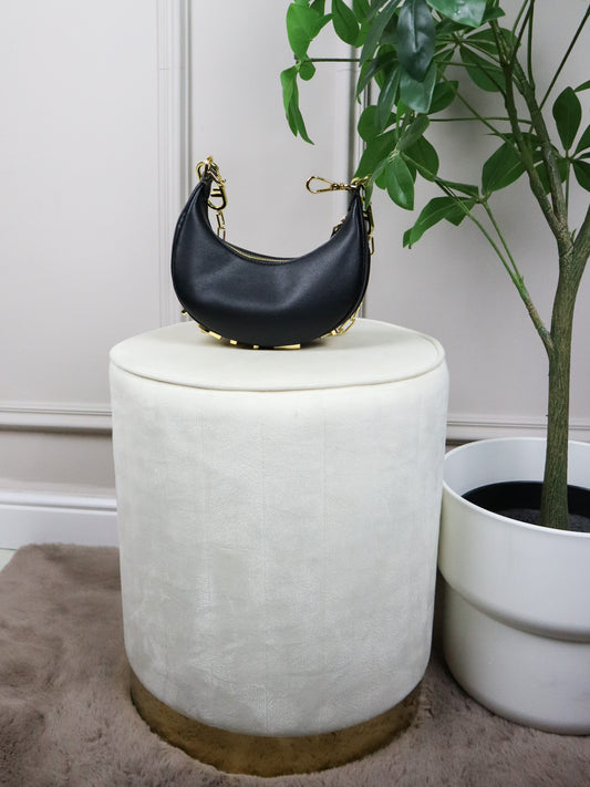 FENDI Fendigraphy small shoulder bag nera