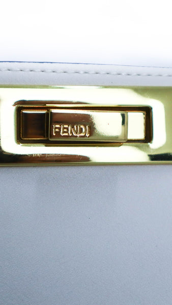 FENDI Borsa Peekaboo bianca