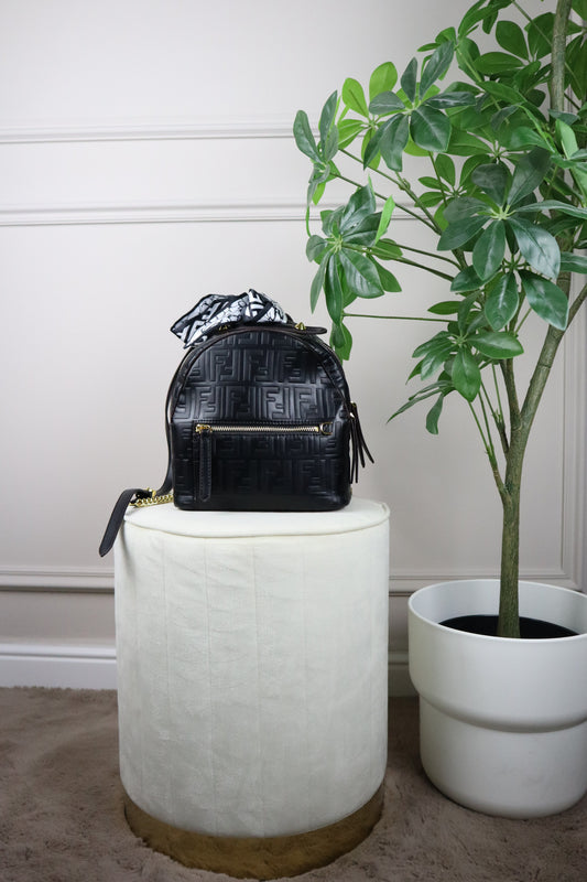 FENDI Zaino FF Small Nero