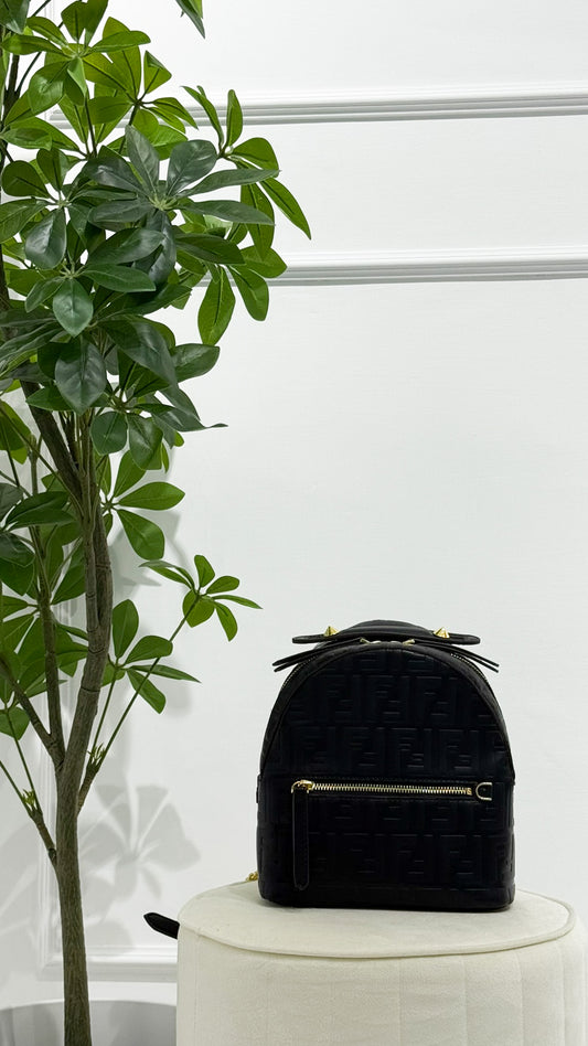 FENDI Zaino FF Small Nero