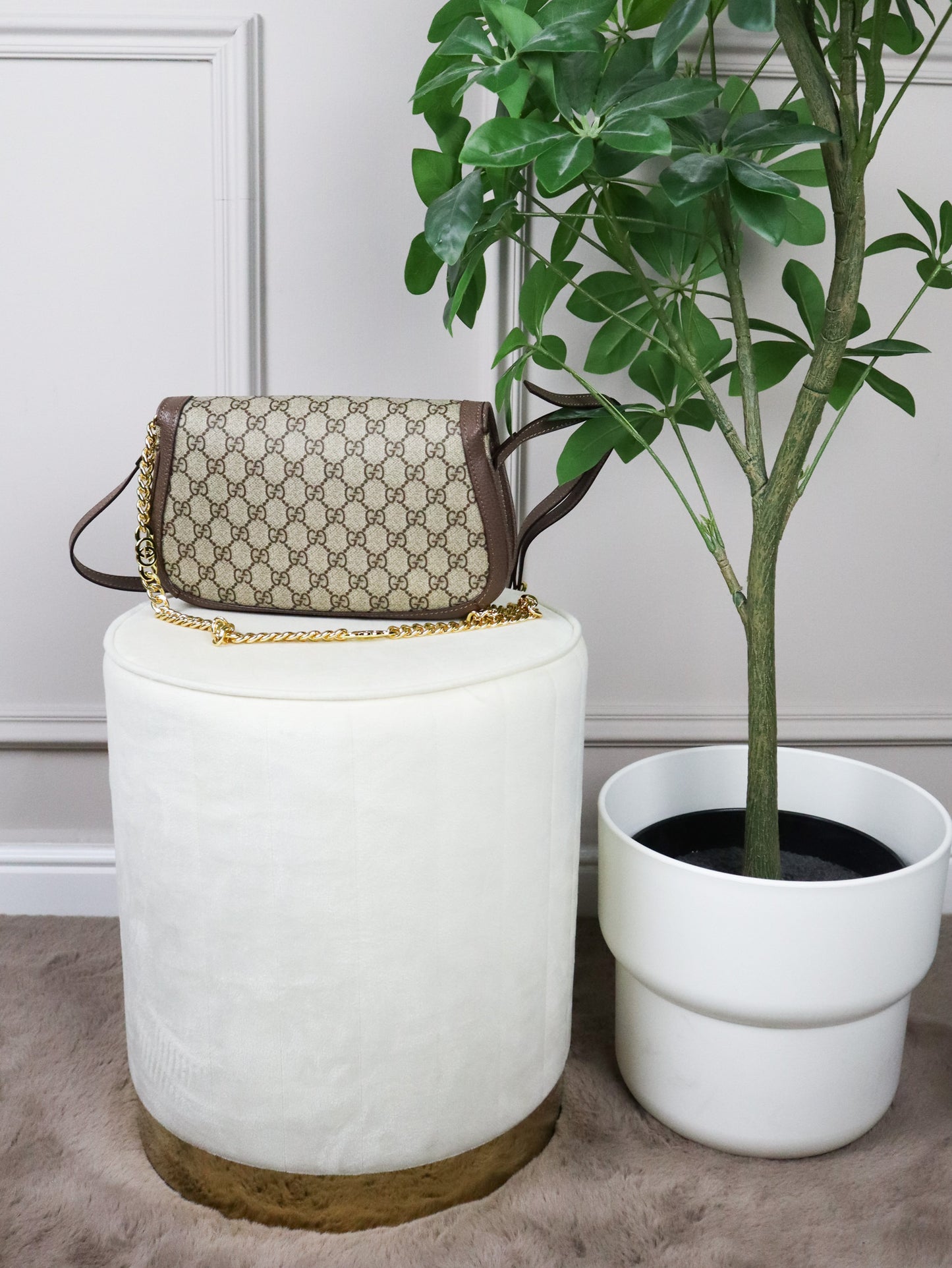 GUCCI Borsa GG Supreme Blondie Shoulder