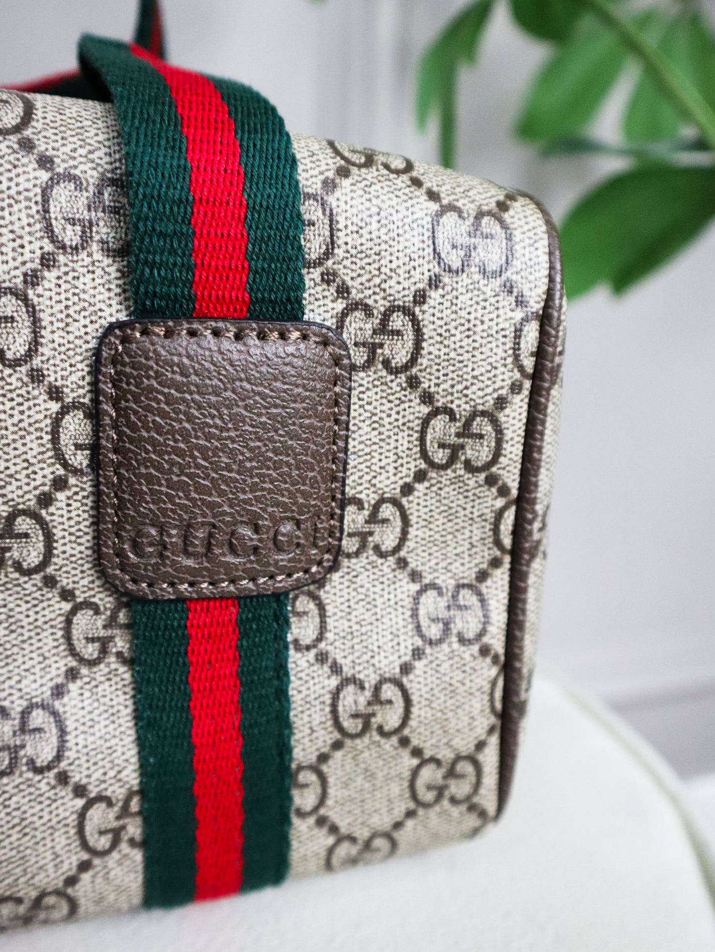 GUCCI Borsa Mini GG beige e marrone