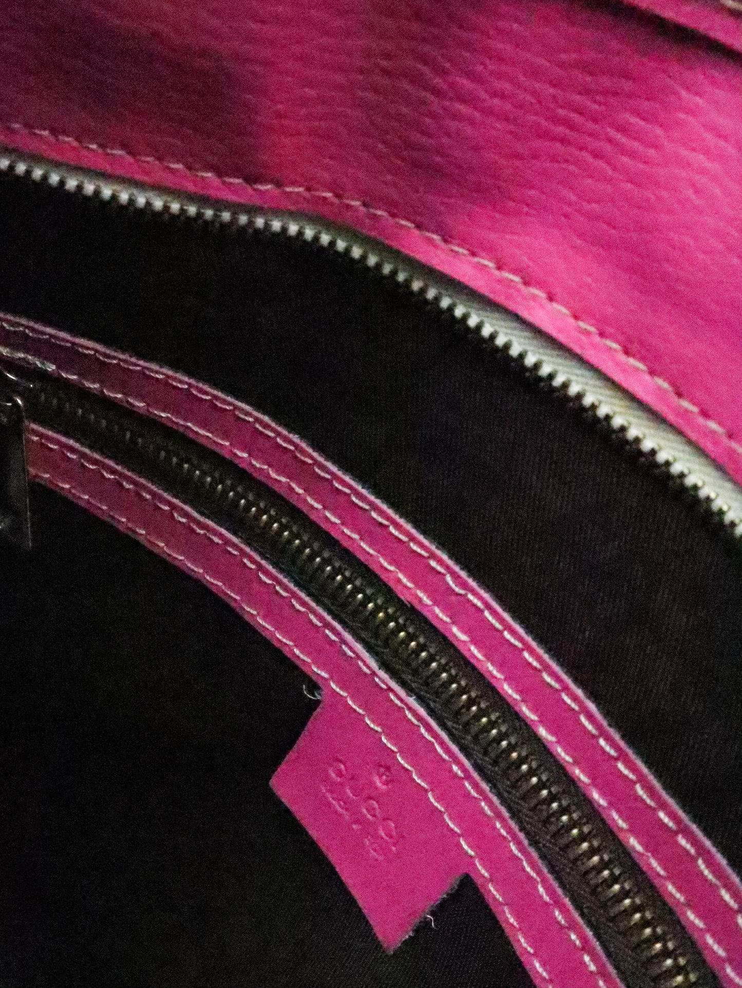 GUCCI Borsa Tote con motivo fucsia