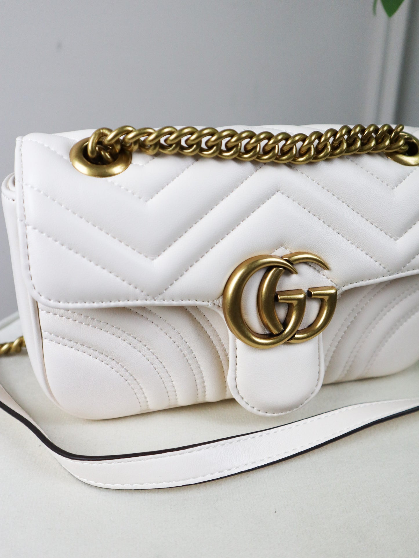 GUCCI Borsa a spalla GG Marmont media