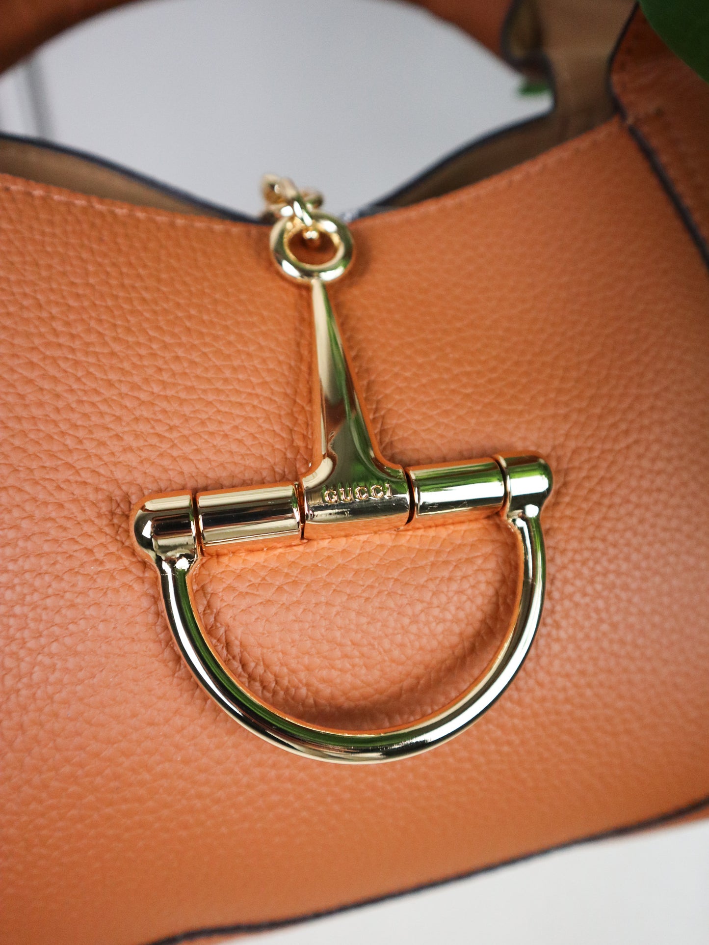 GUCCI Borsa a spalla Softbit misura maxi marrone