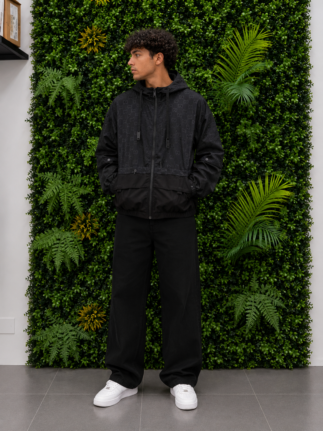 GUCCI Giacca Jacquard Black