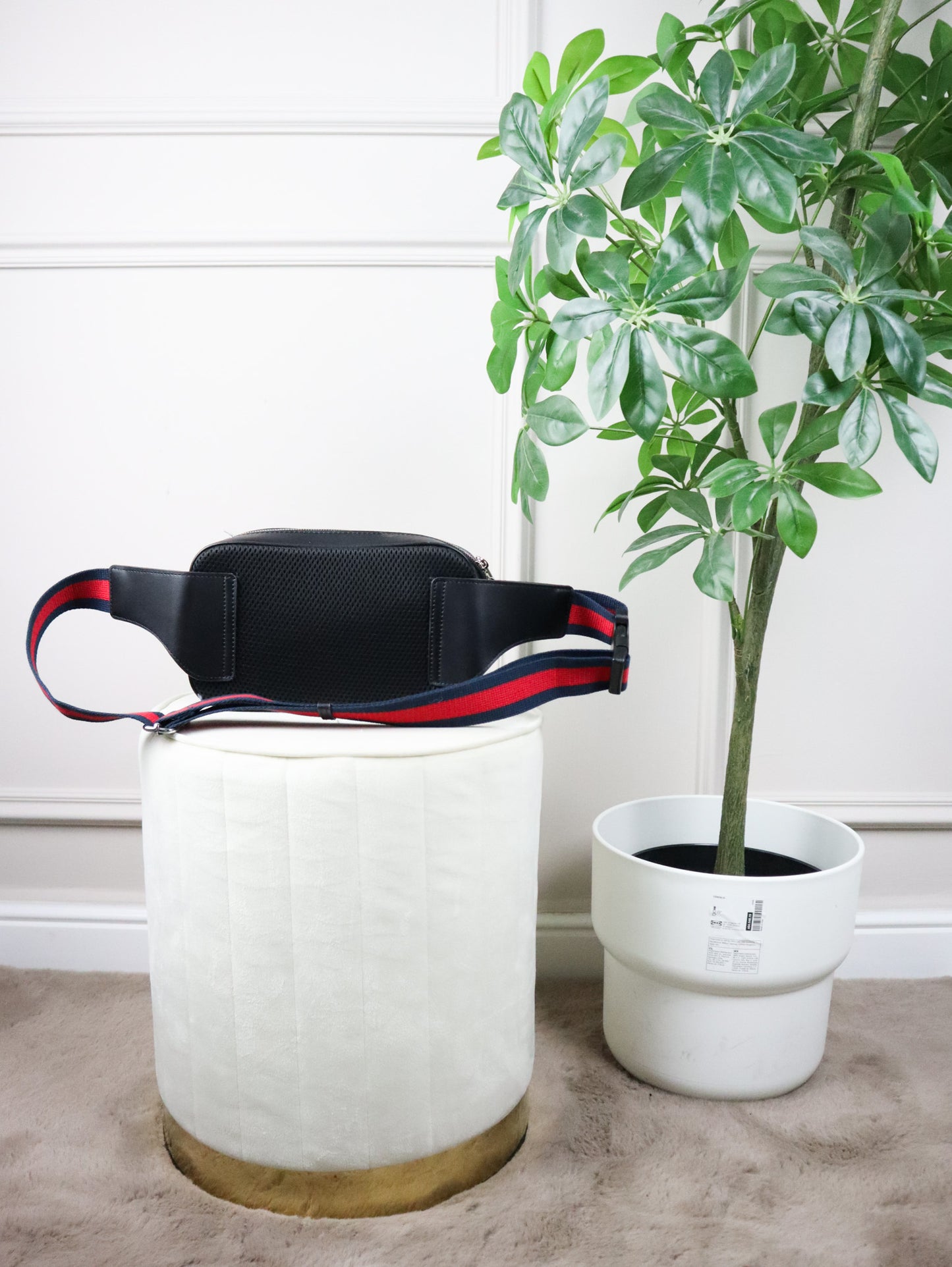 GUCCI Marsupio GG nero mini