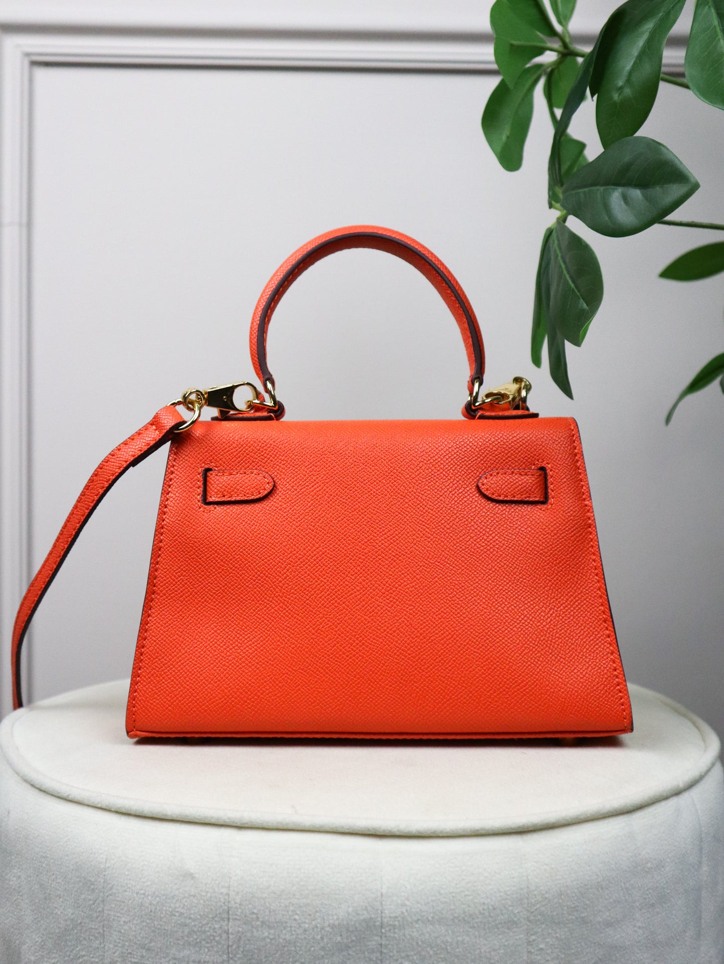 HERMES Borsa Kelly arancione