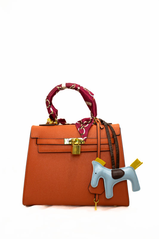 HERMES Borsa Kelly arancione