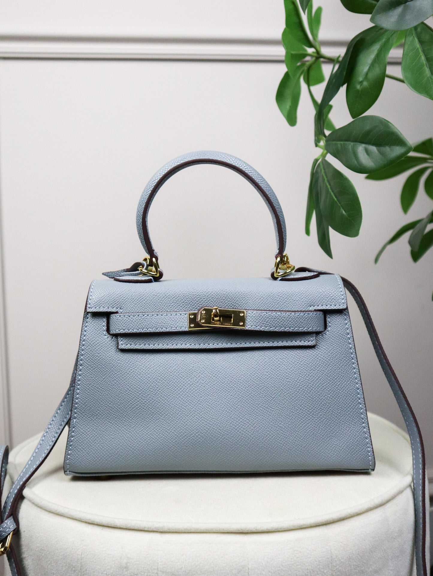 HERMES Borsa Kelly celeste