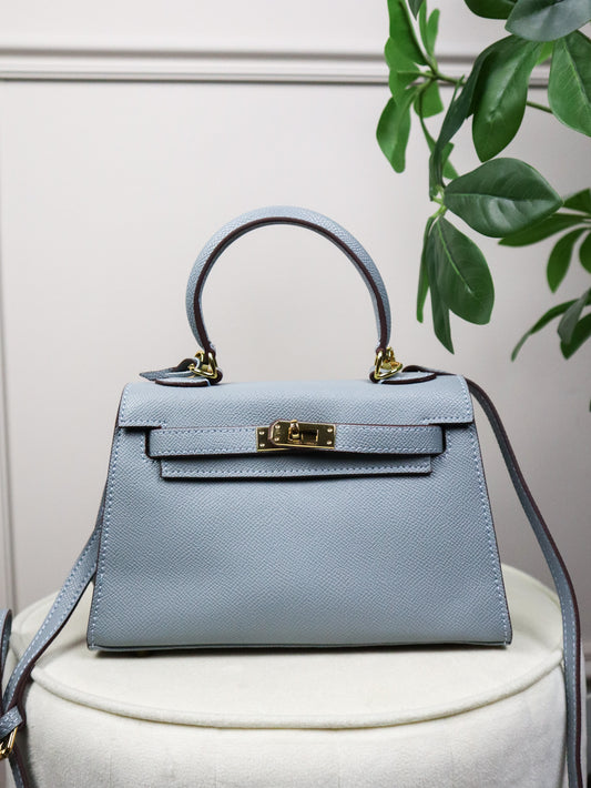 HERMES Borsa Kelly celeste