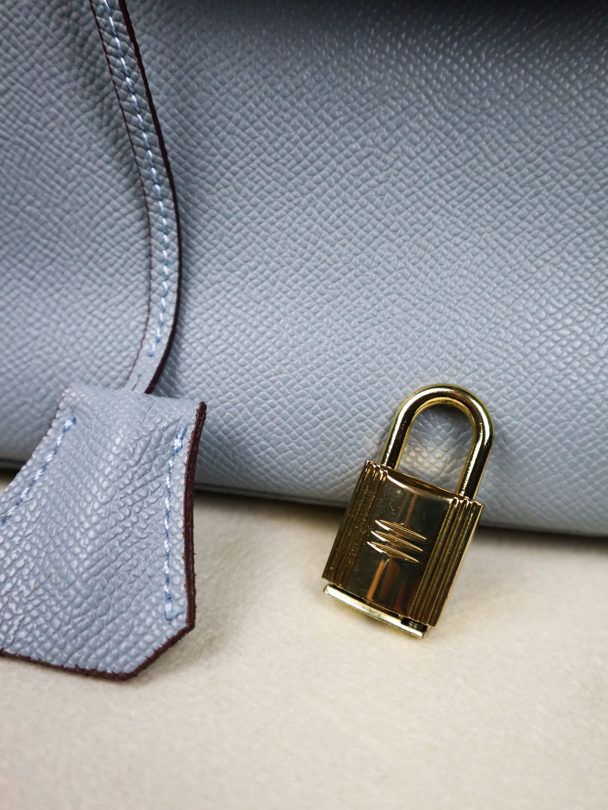 HERMES Borsa Kelly celeste