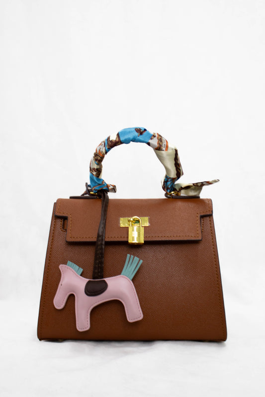 HERMES Borsa Kelly marrone chiaro