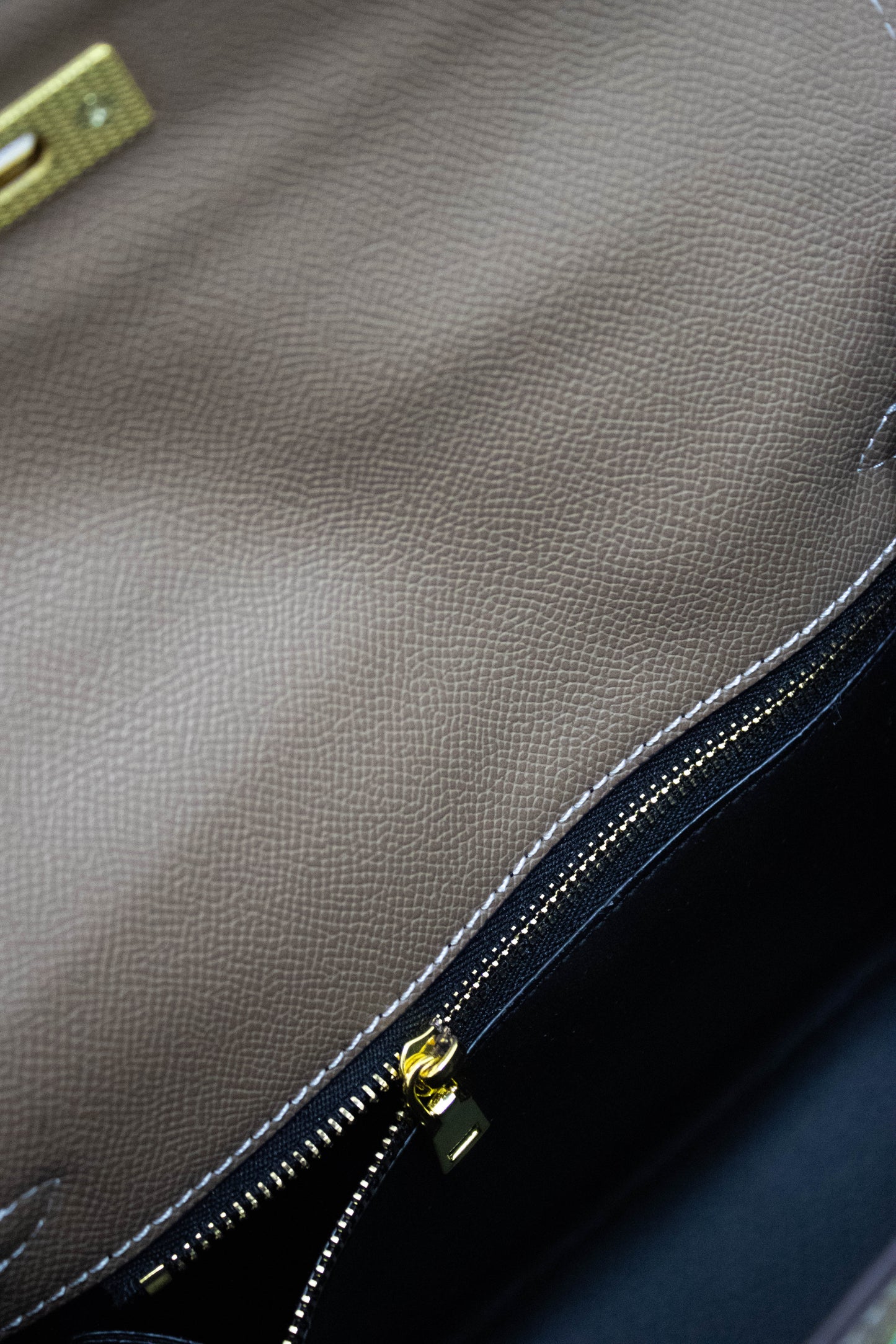 HERMES Borsa Kelly marrone scuro