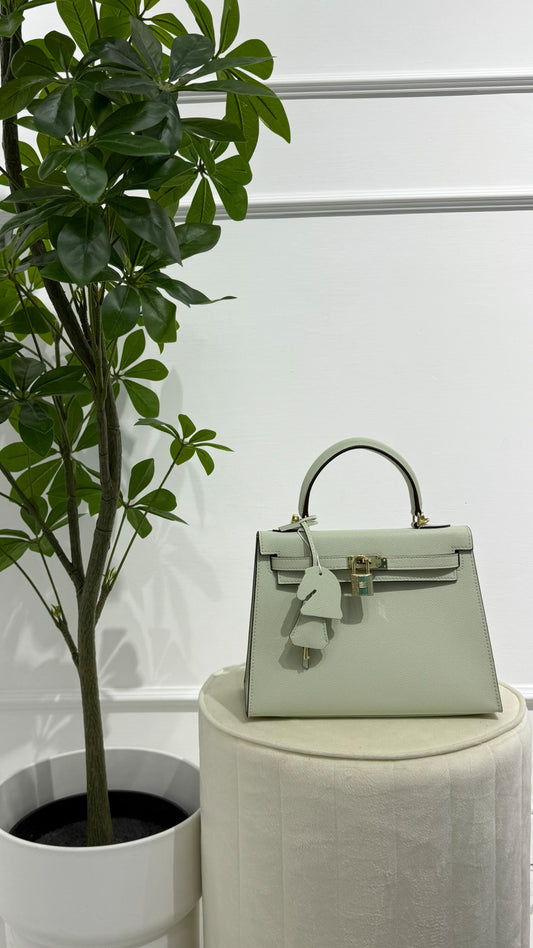 HERMES Borsa Kelly verde mela