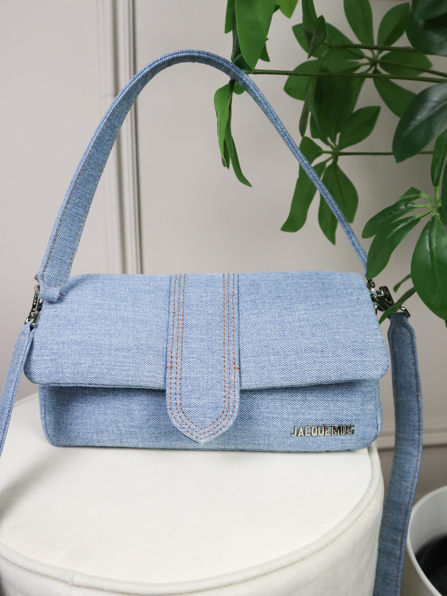 JACQUEMUS Borsa Bambimou Denim