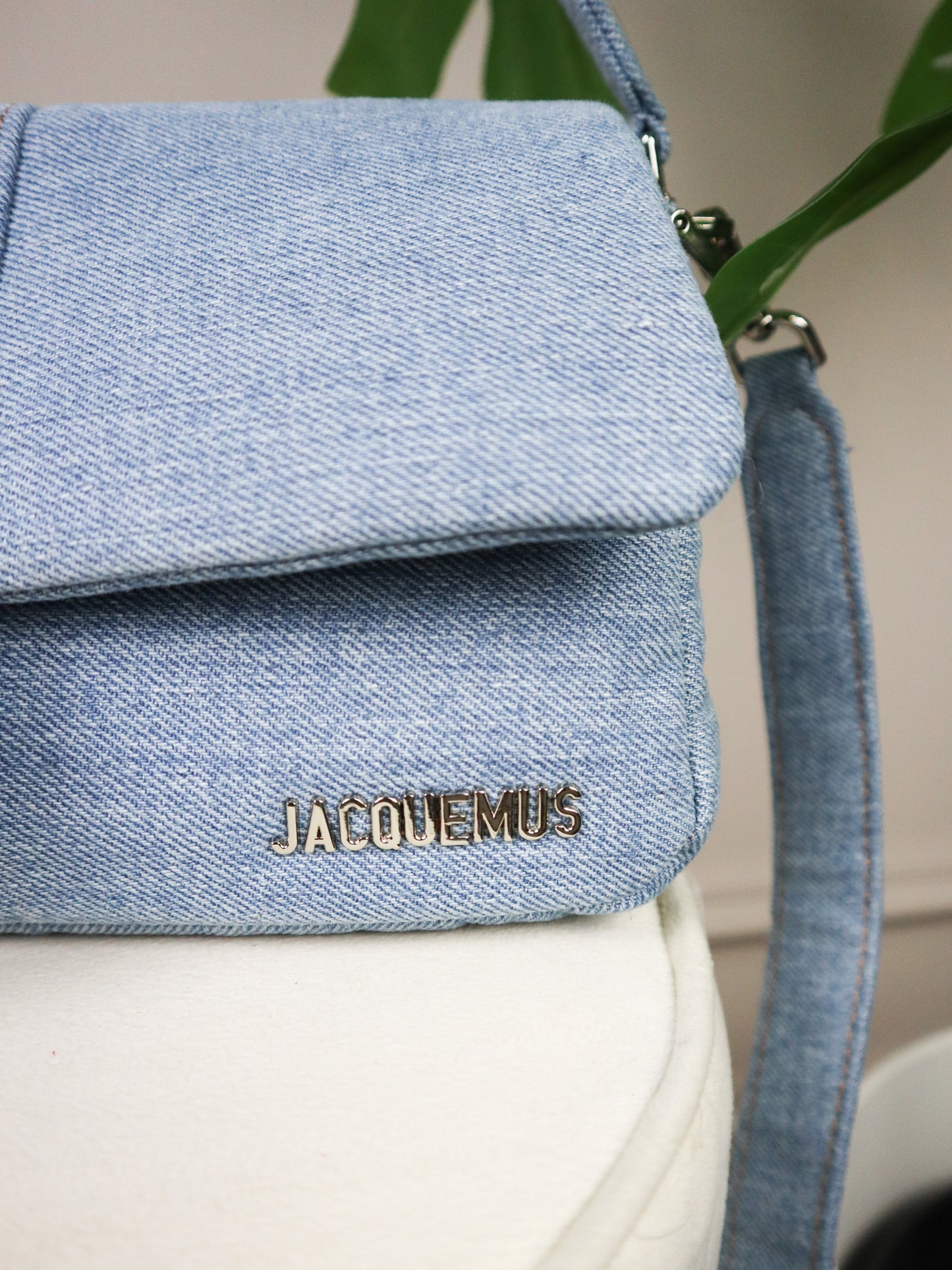 JACQUEMUS Borsa Bambimou Denim