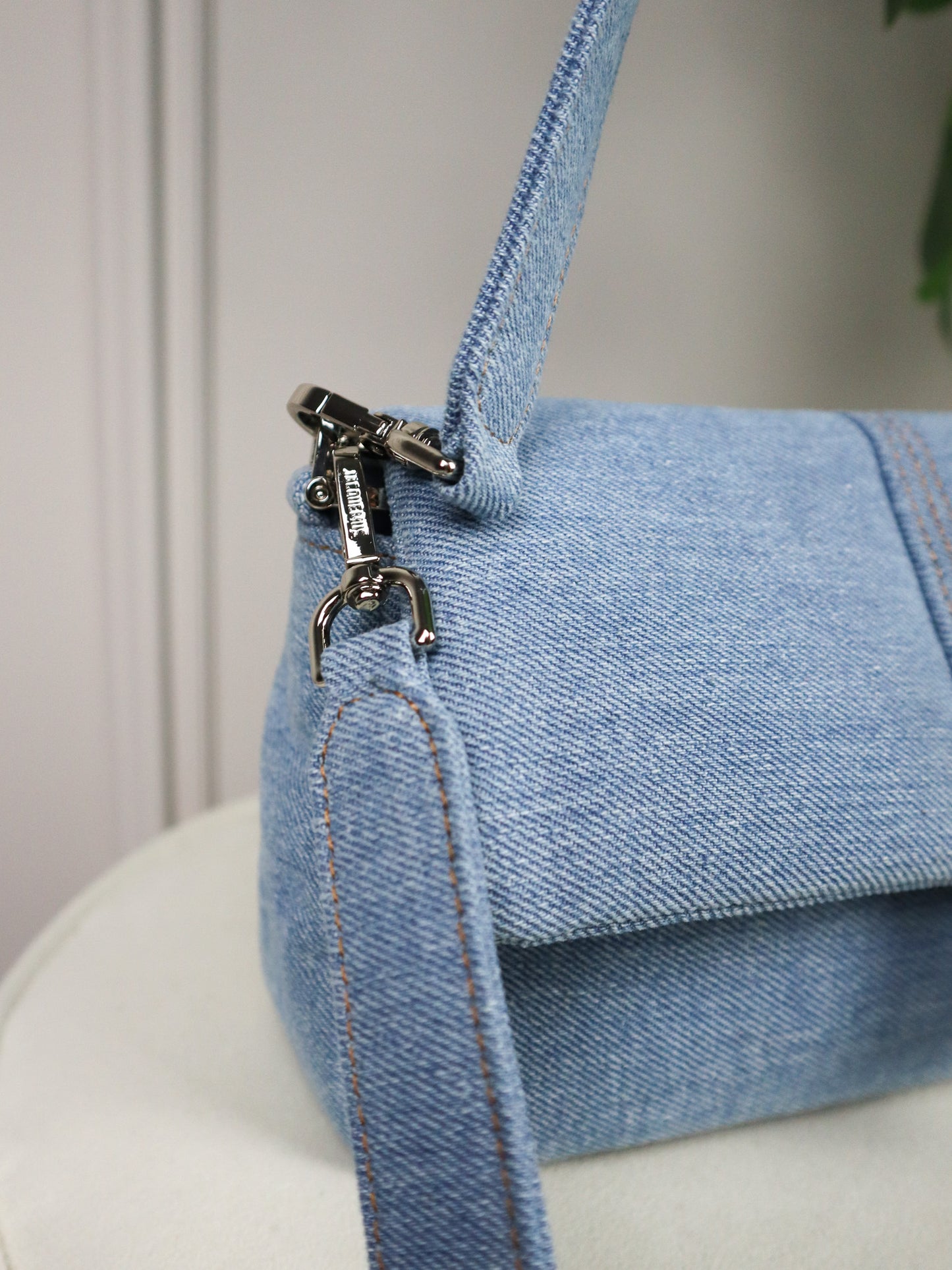JACQUEMUS Borsa Bambimou Denim