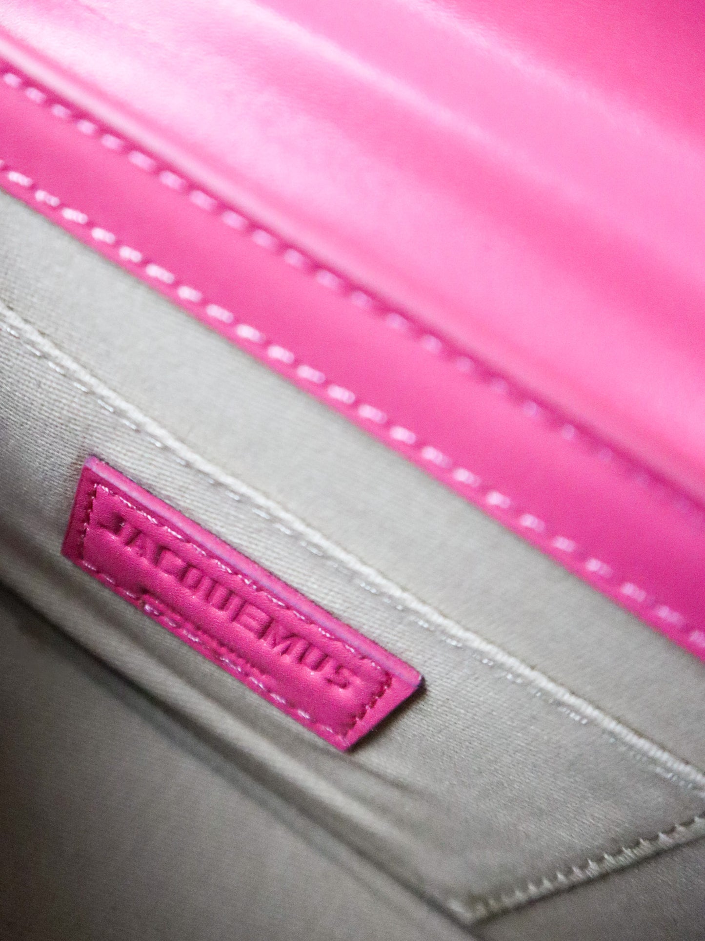 JACQUEMUS Borsa Bambimou rosa