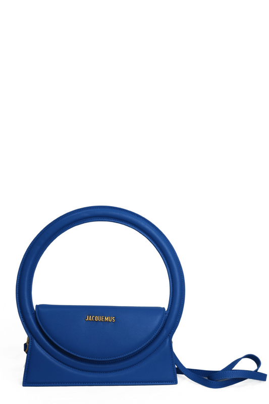 JACQUEMUS Borsa Le Sac Rond blu