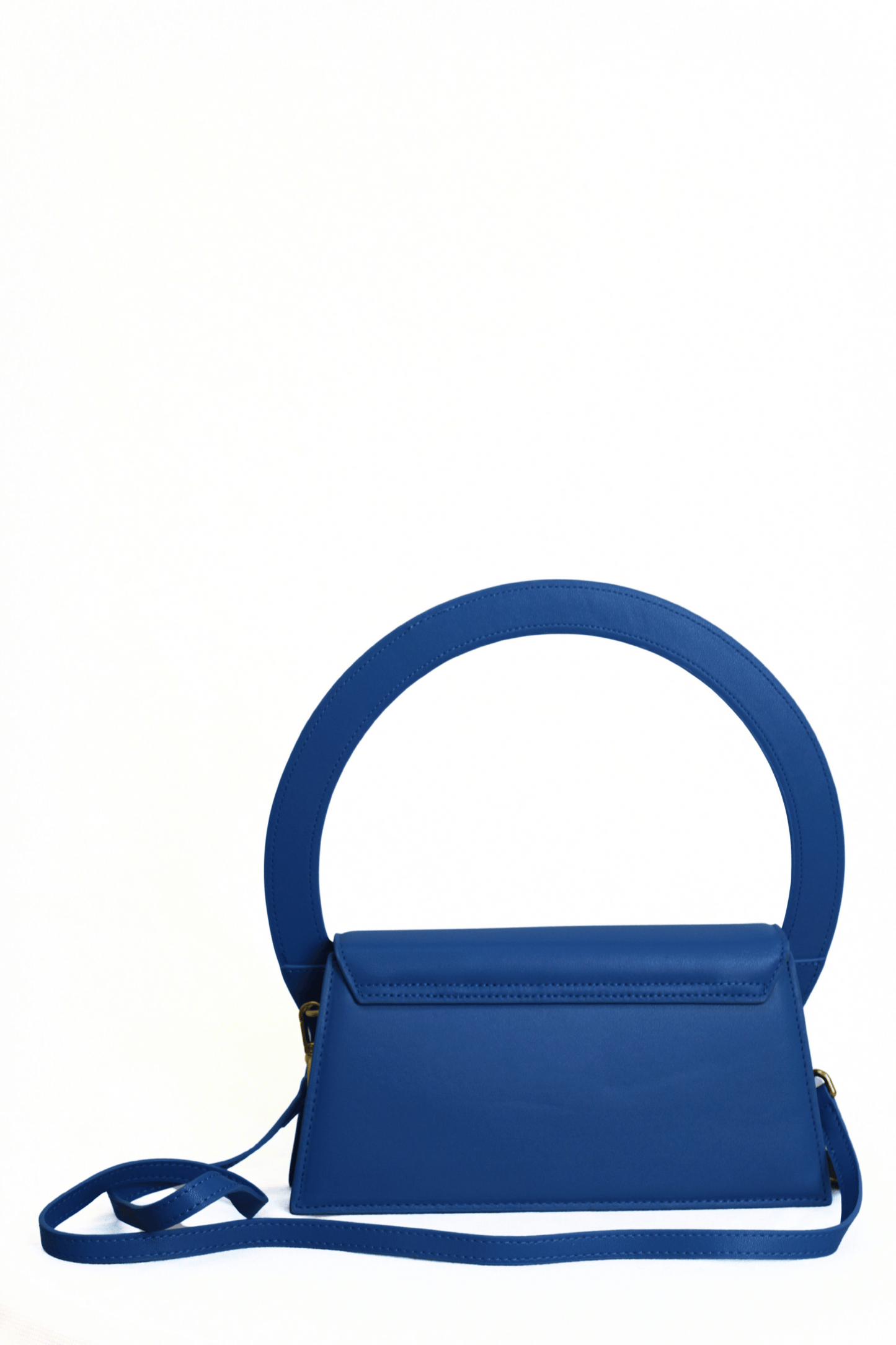 JACQUEMUS Borsa Le Sac Rond blu