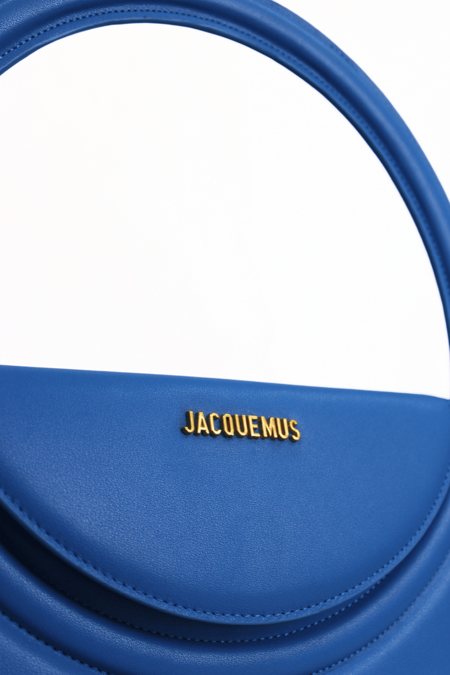 JACQUEMUS Borsa Le Sac Rond blu