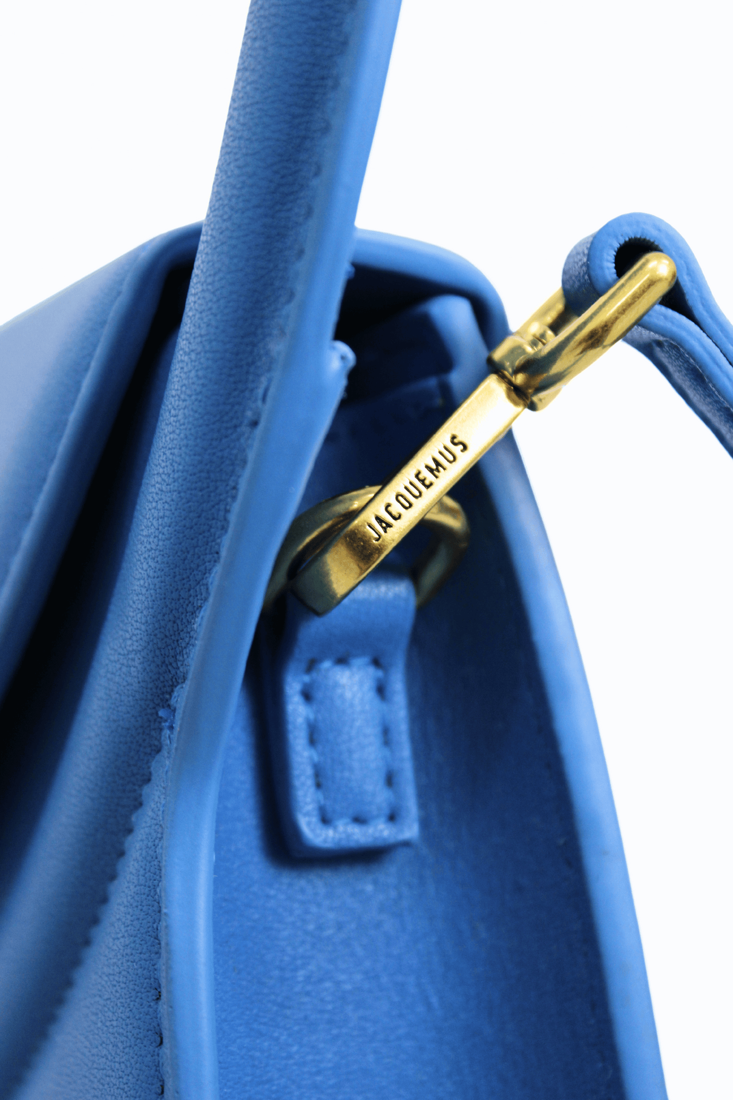 JACQUEMUS Borsa Le Sac Rond blu