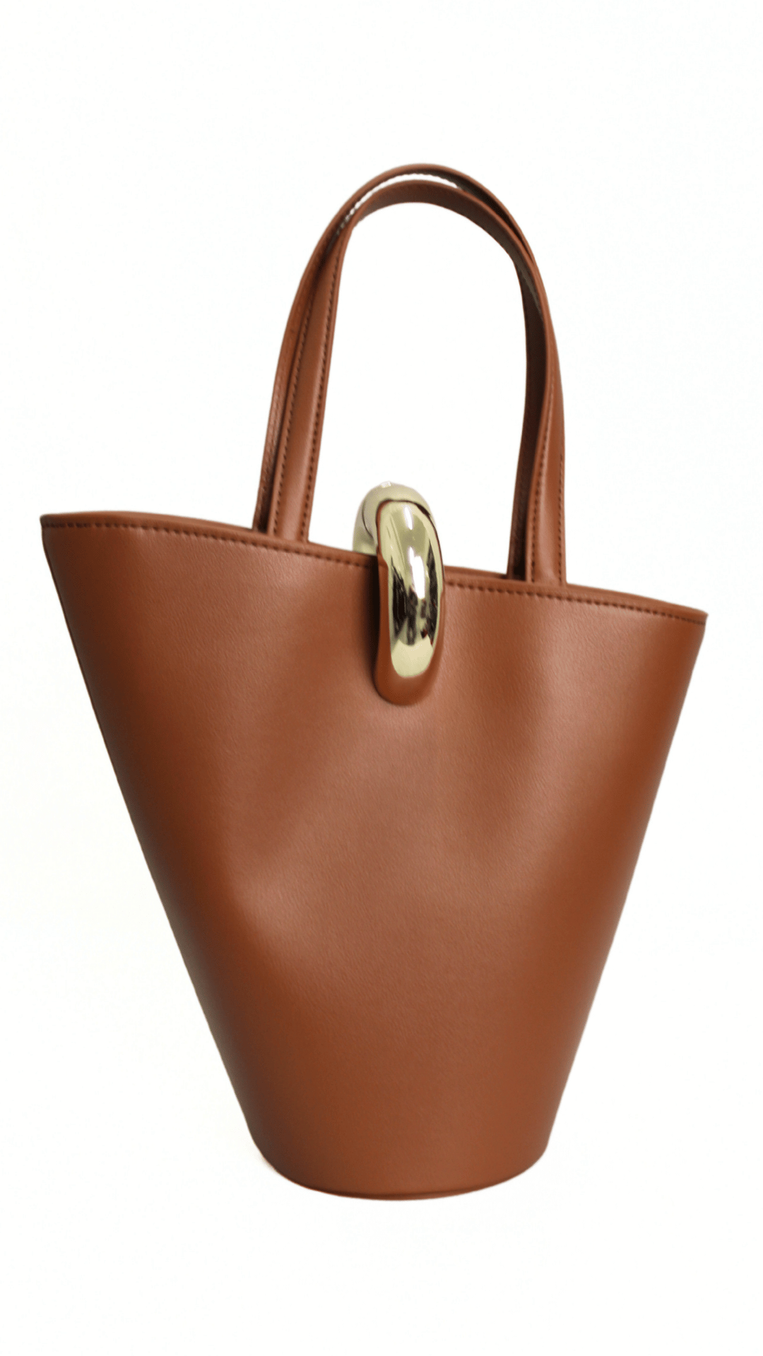 JACQUEMUS Borsa a Secchiello Le Petit Bambola marrone