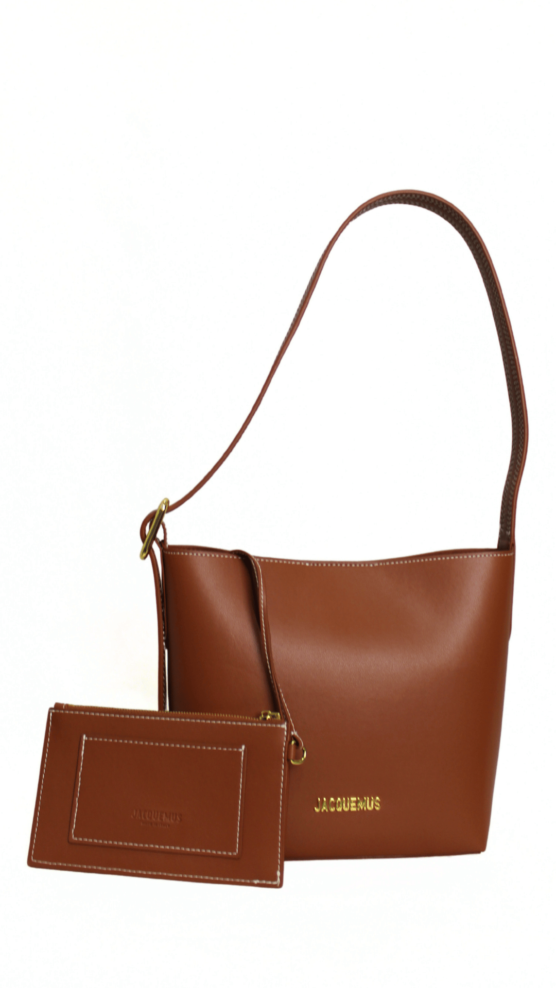 JACQUEMUS Borsa le petit marrone