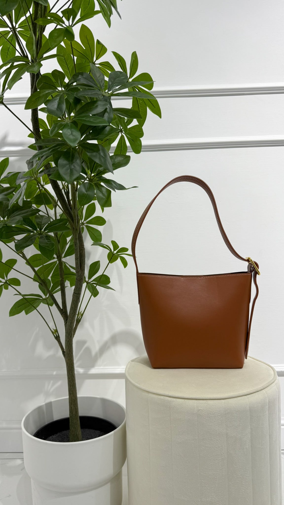 JACQUEMUS Borsa le petit marrone