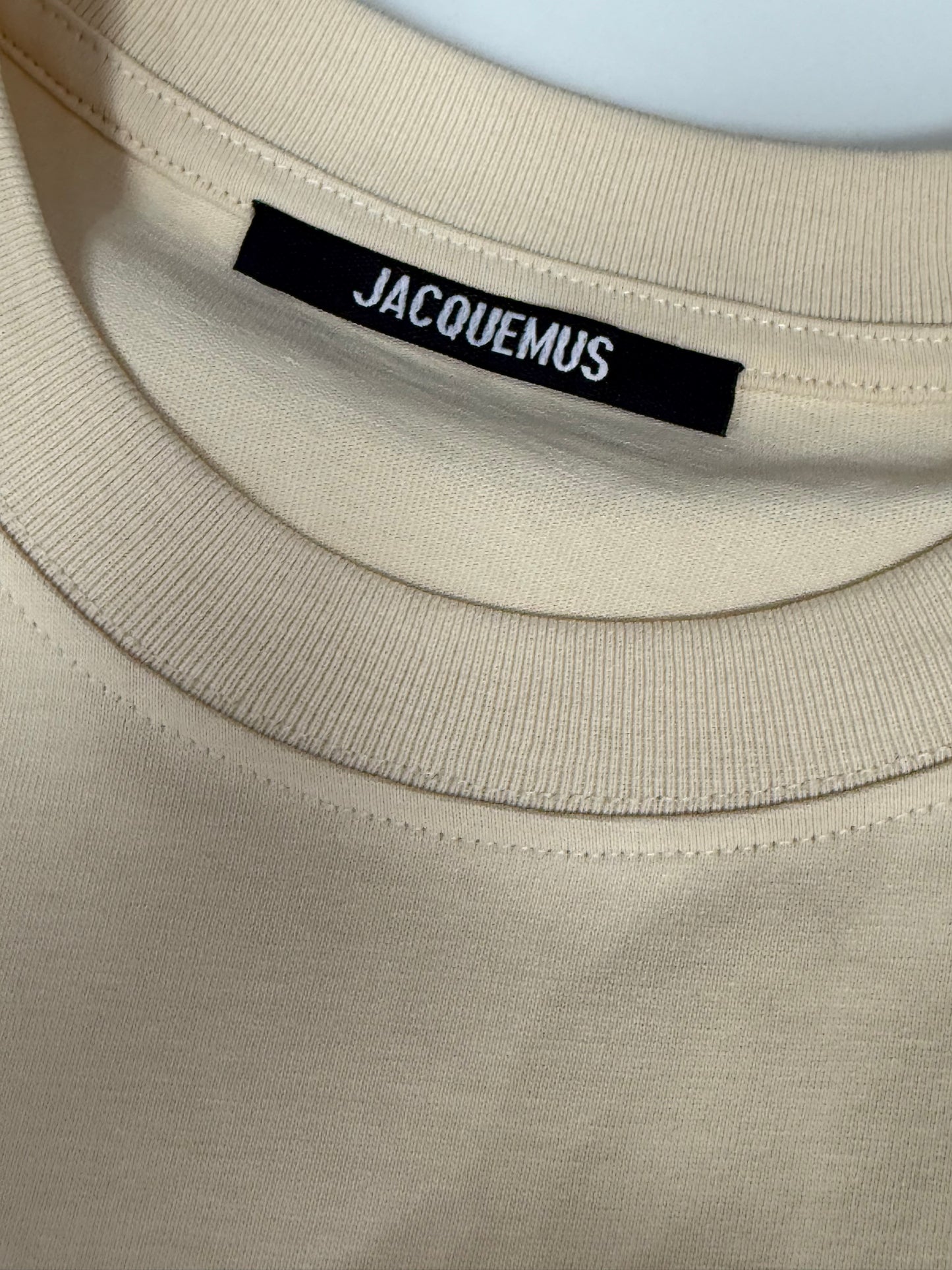 JACQUEMUS Embroided Back Logo T-Shirt