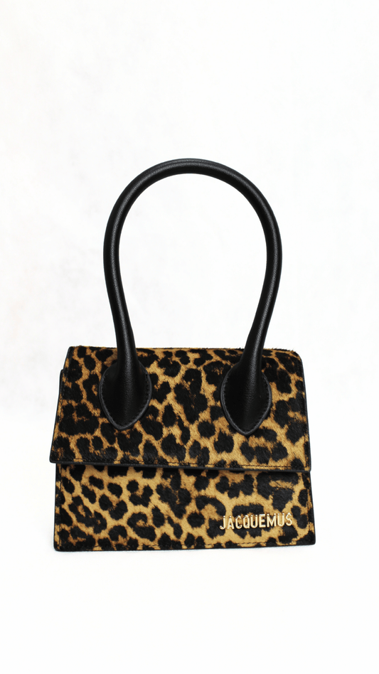 JACQUEMUS La Chiquito leopardata