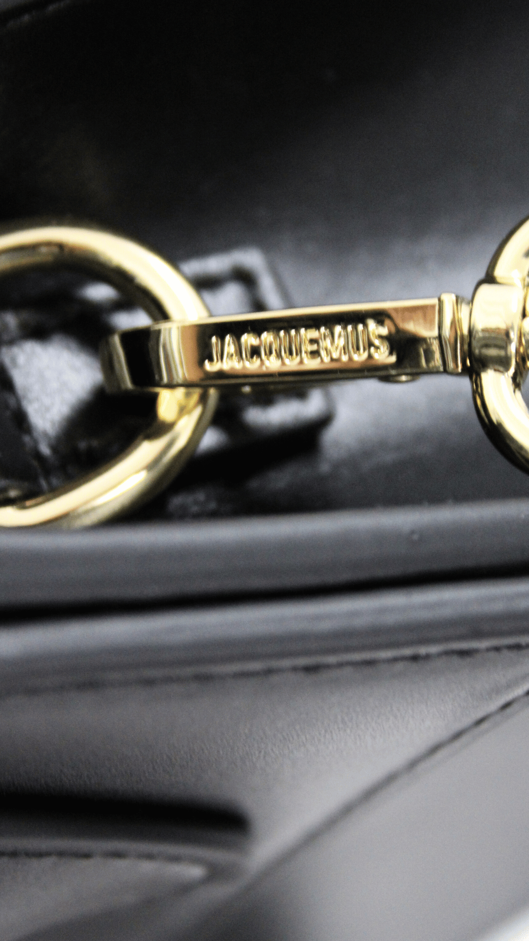 JACQUEMUS La Chiquito nera con nodo