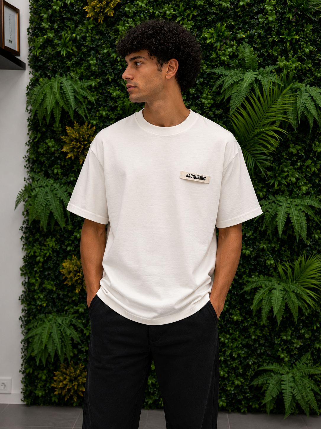 JACQUEMUS Label Logo T-Shirt