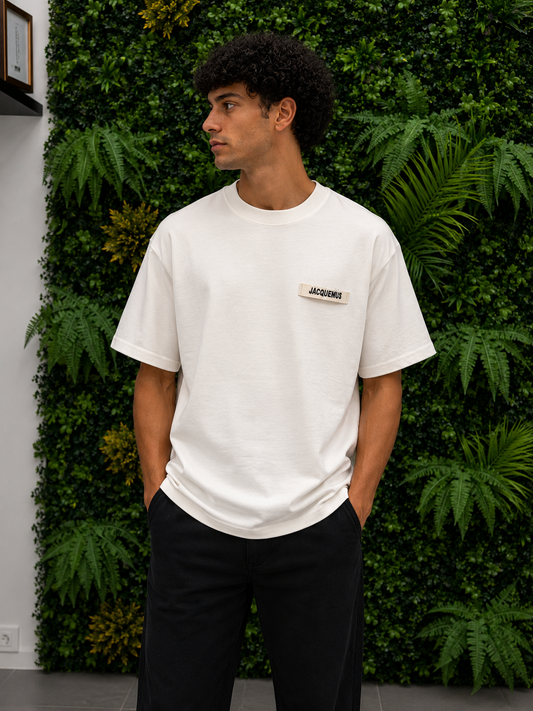 JACQUEMUS Label Logo T-Shirt