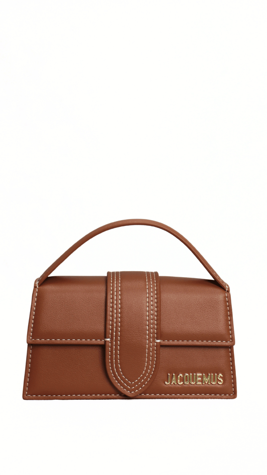 JACQUEMUS Tracolla Le Grand Bambino marrone