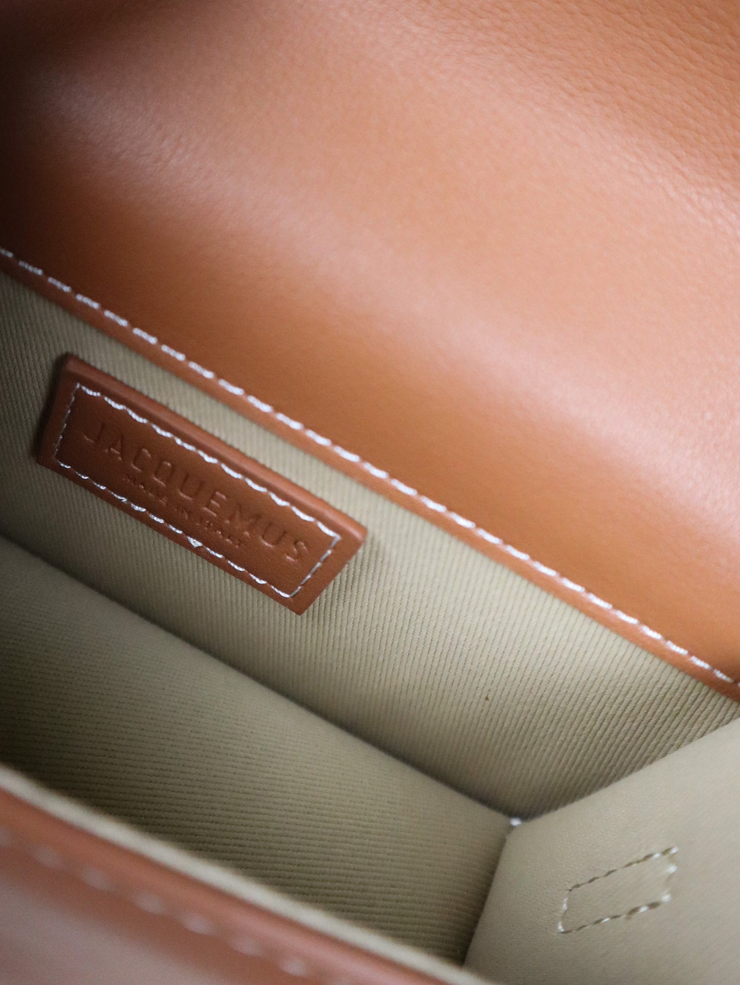 JACQUEMUS Tracolla Le Grand Bambino marrone