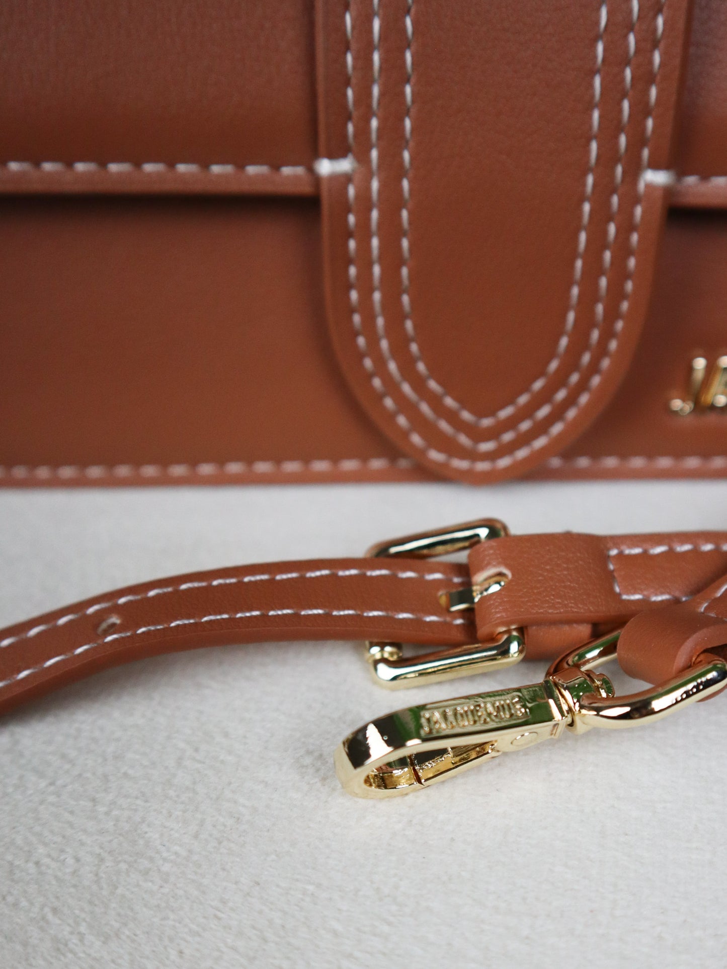 JACQUEMUS Tracolla Le Grand Bambino marrone