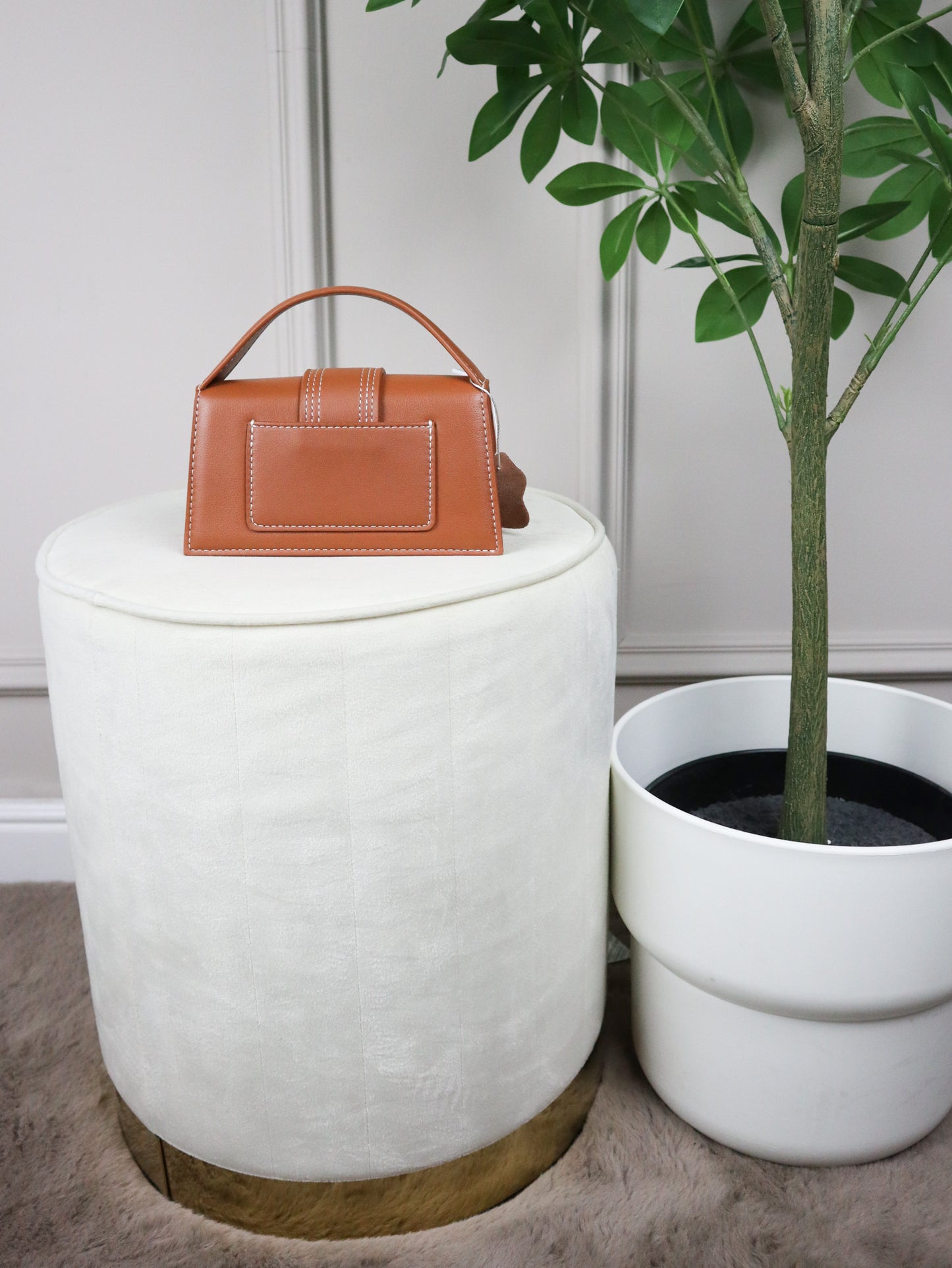 JACQUEMUS Tracolla Le Grand Bambino marrone