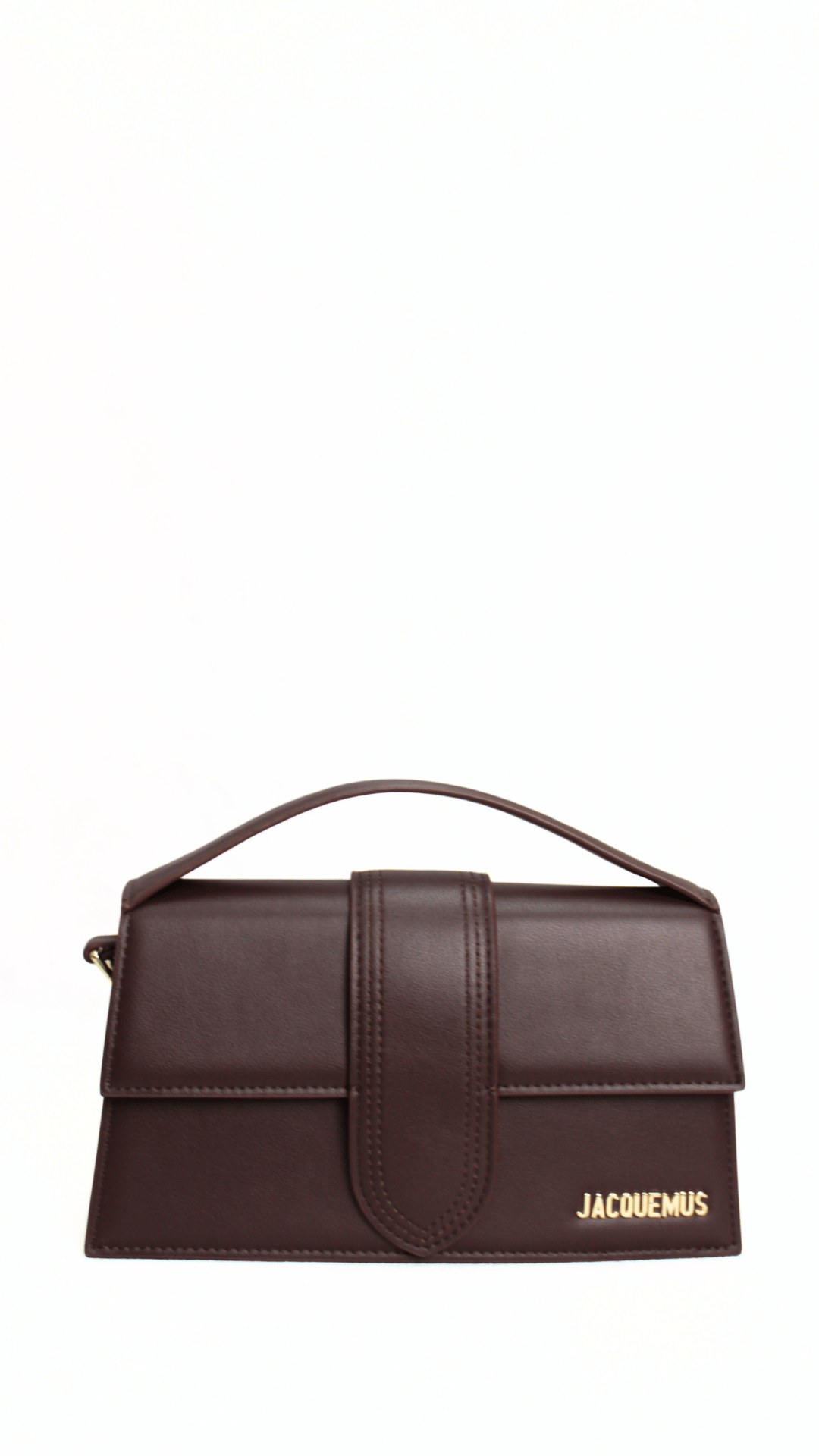 JACQUEMUS Tracolla Le Grand Bambino marrone scuro