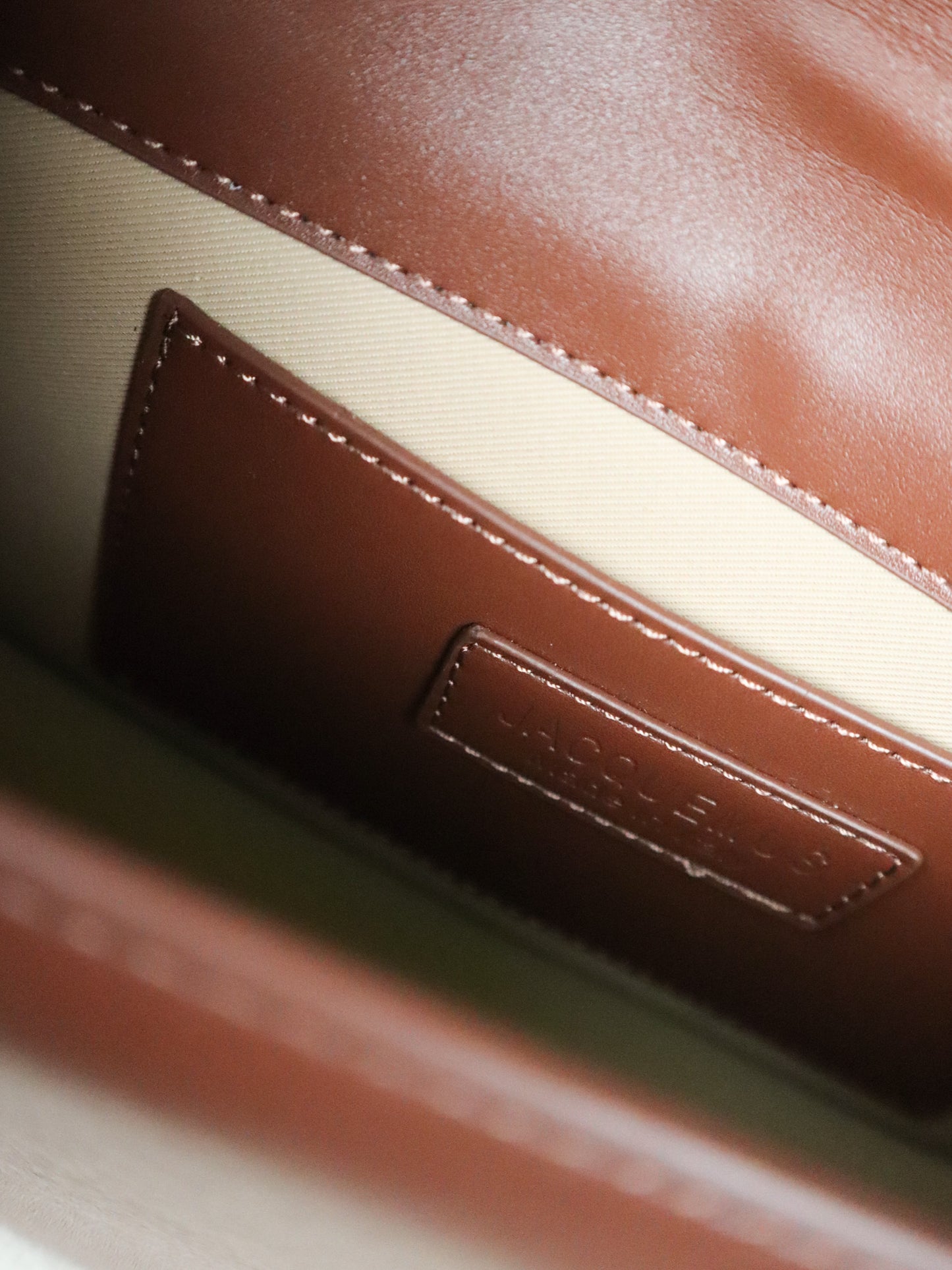 JACQUEMUS Tracolla Le Grand Bambino marrone scuro