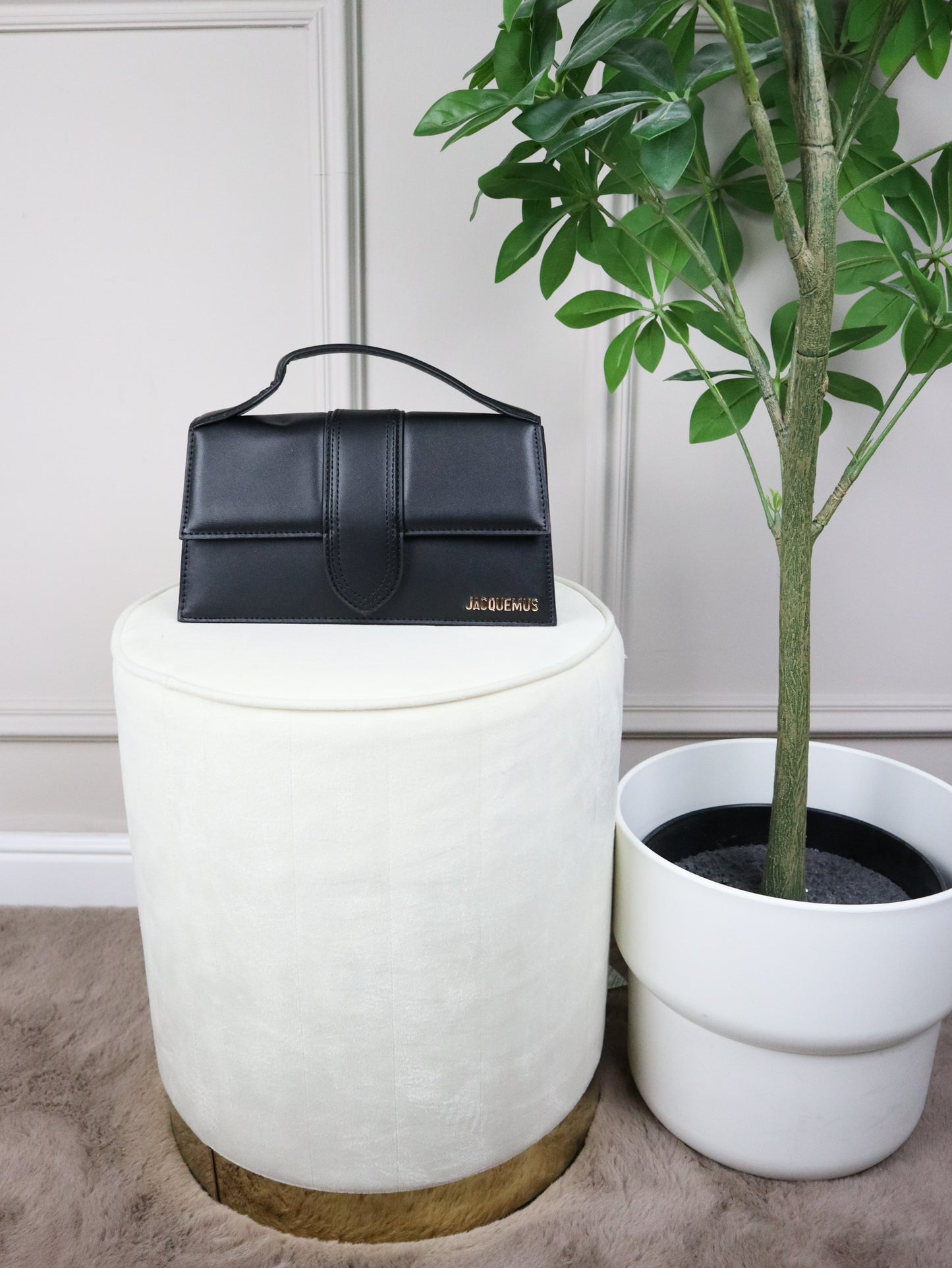 JACQUEMUS Tracolla Le Grand Bambino nera