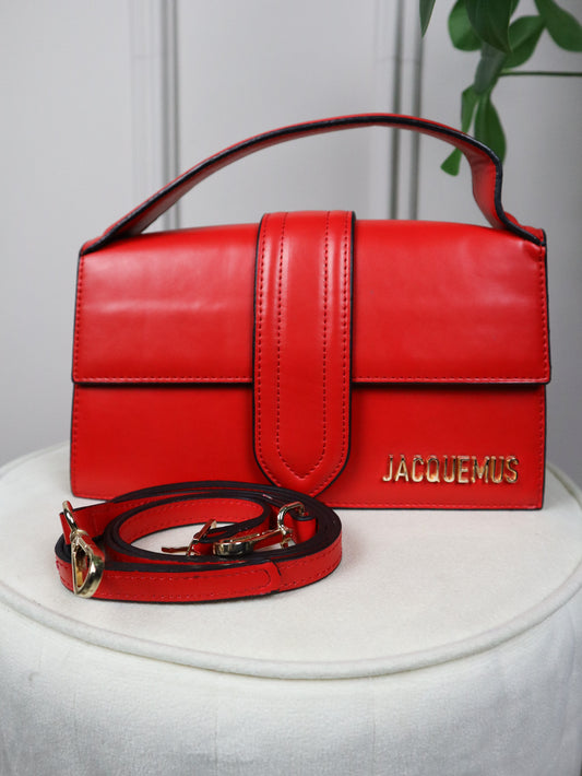 JACQUEMUS Tracolla Le Grand Bambino rossa