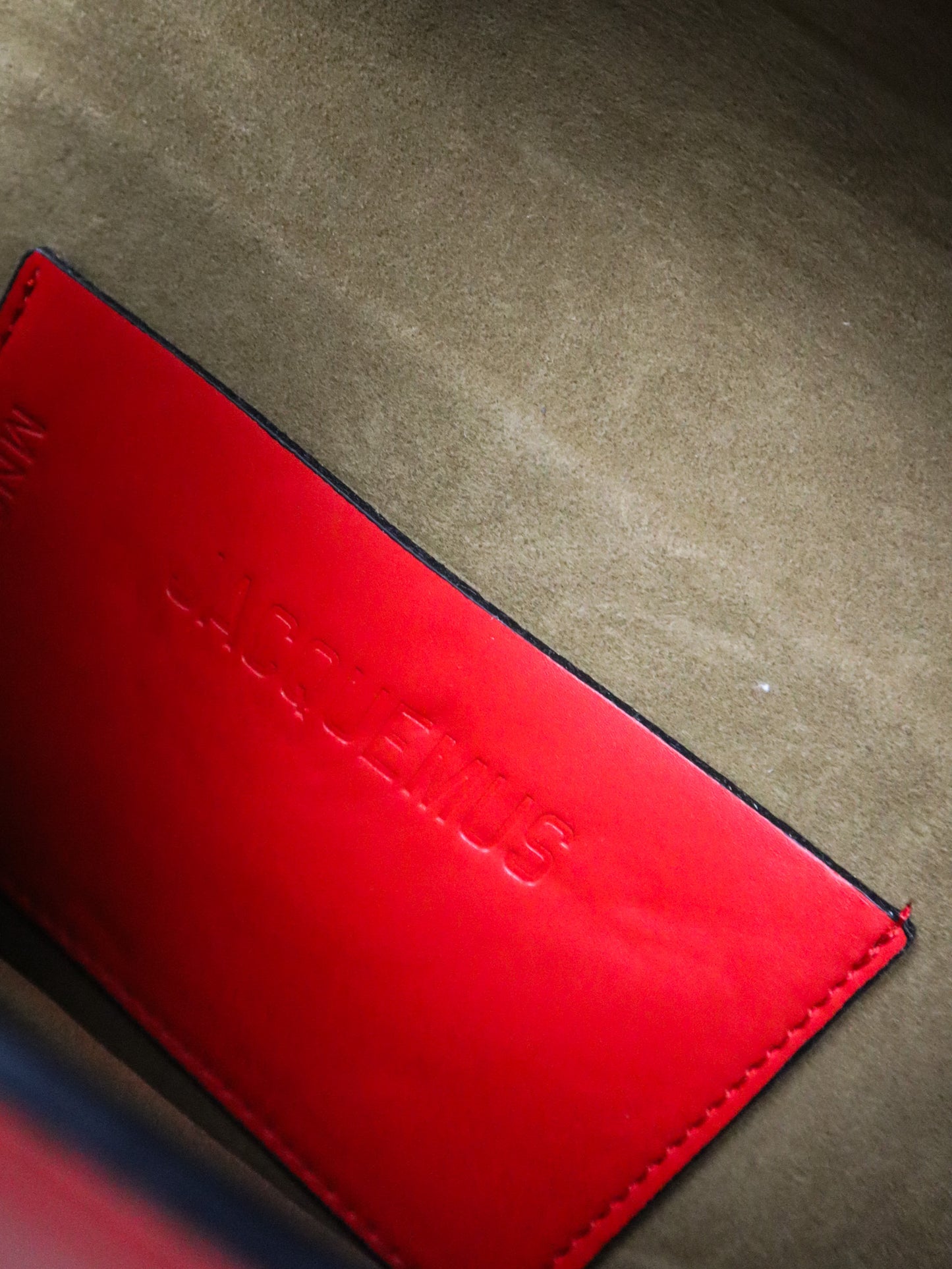 JACQUEMUS Tracolla Le Grand Bambino rossa