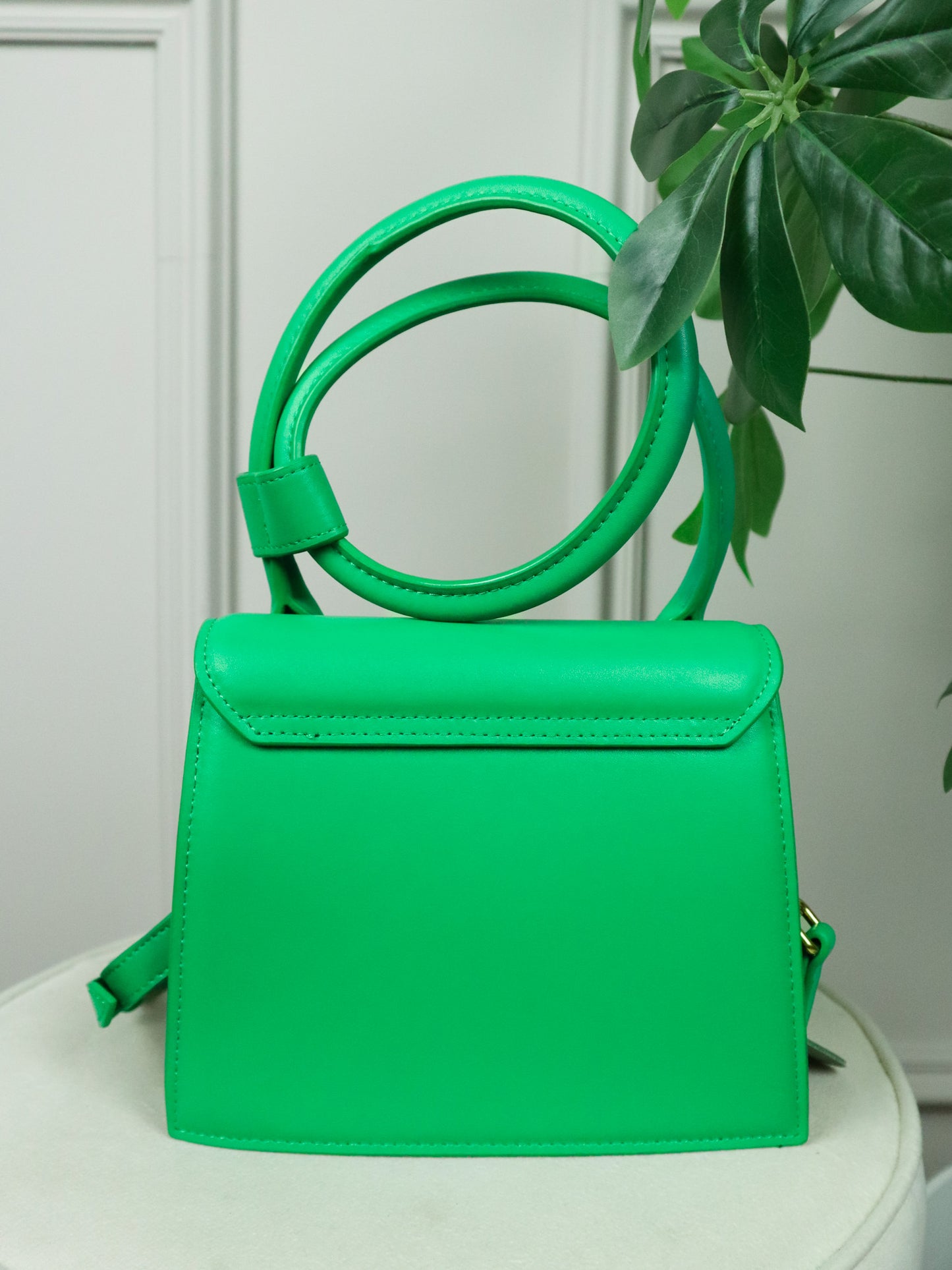 JACQUEMUS Tracolla Le Grand Bambino verde